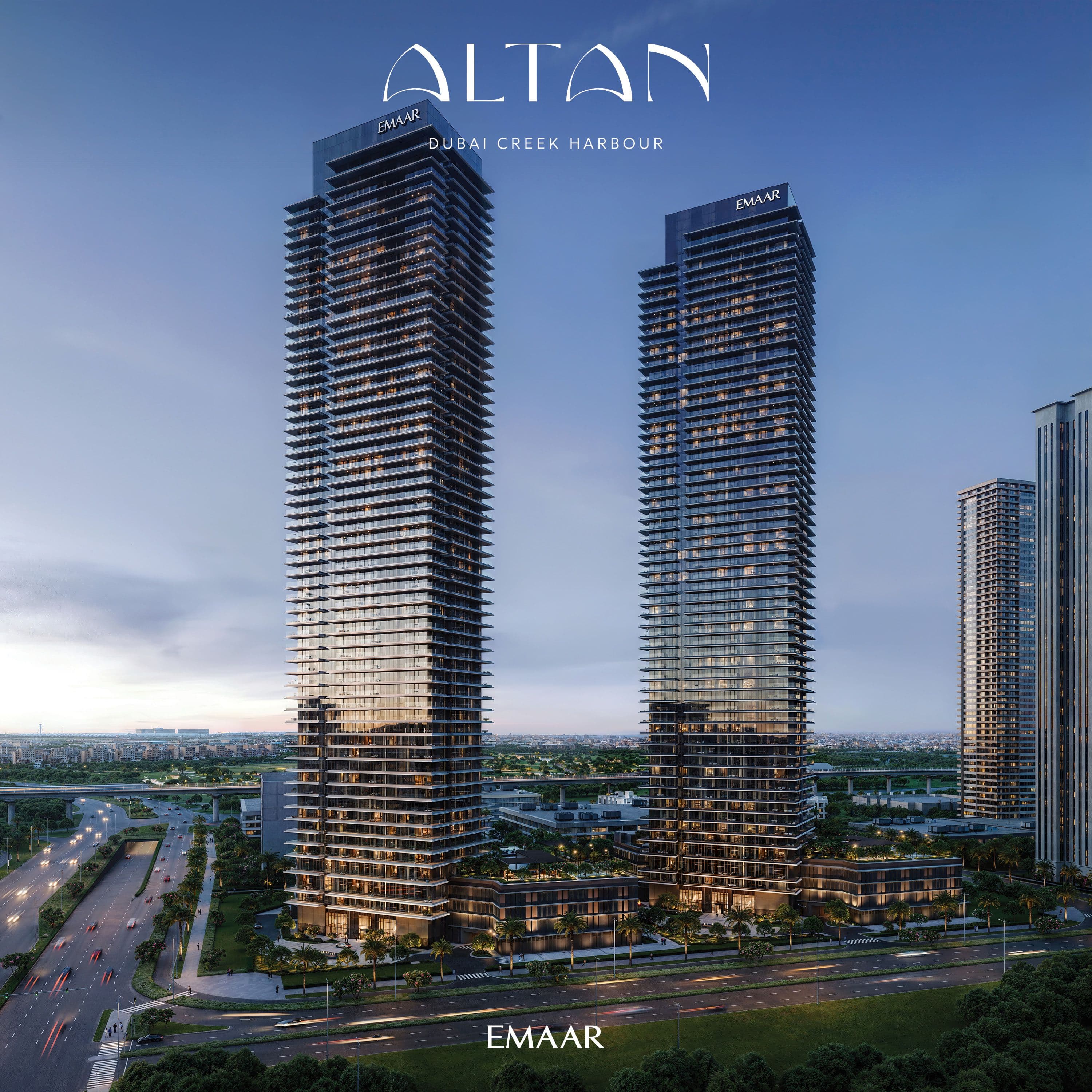 Emaar Altan townhouses in The Valley